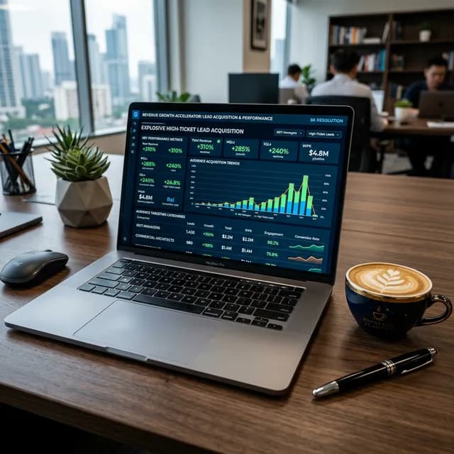 Los Genios B2B Dominan la Data de Adquisición Letal B2B Panel de análisis de marketing B2B de élite