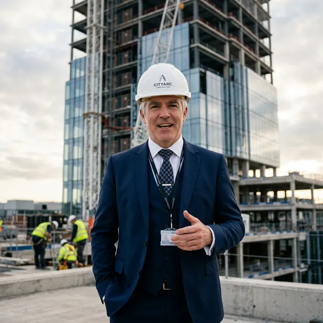 Dominando Digitalmente la Visual Pura B2B Sagrada Astuta de Alta Inmensa Elite B2B Retrato poderoso de CEO de construcción B2B