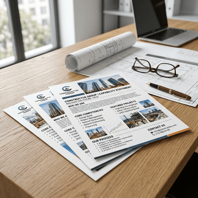 Capability Statements CA: The Blueprint for Winning High-Value Public Works Contracts